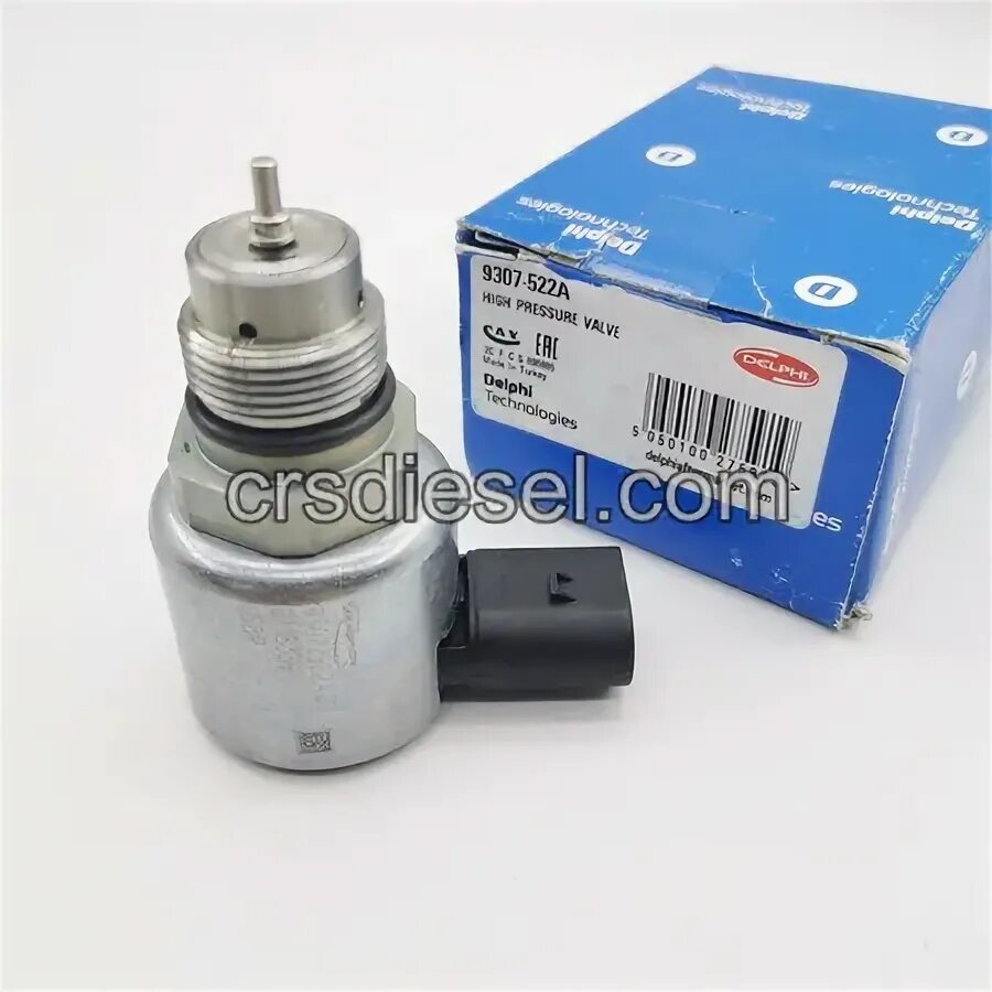 Регулятор давления common rail. 9307z515a. 9307-522a. клапан высокого давления делфи. разъем к 9307-515a.