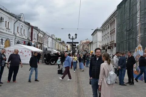 Открытие пешеходной спасской киров