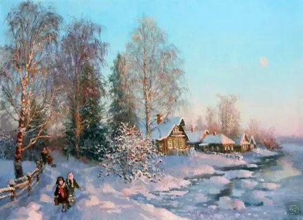 Зима в живописи