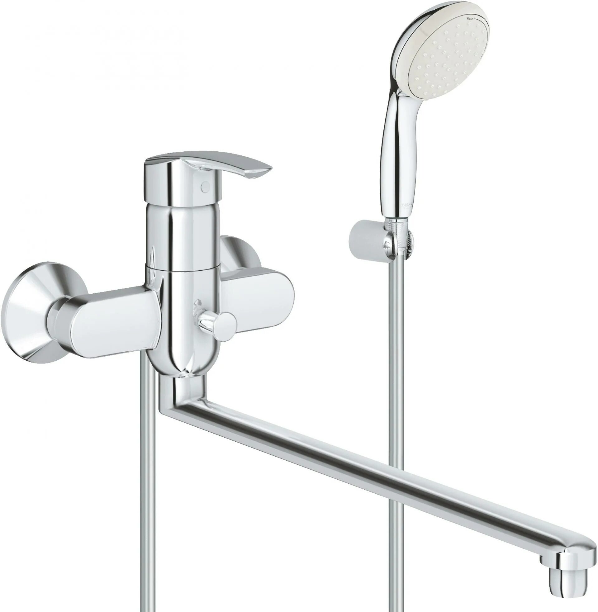 Универсальный смеситель для душа. Grohe Multiform 3270800a. Смеситель для ванны Grohe Multiform 32708000. Grohe Multiform с душевым гарнитуром New Tempesta II, хром 3270800a. Grohe Multiform универсальный хром (3270800a).