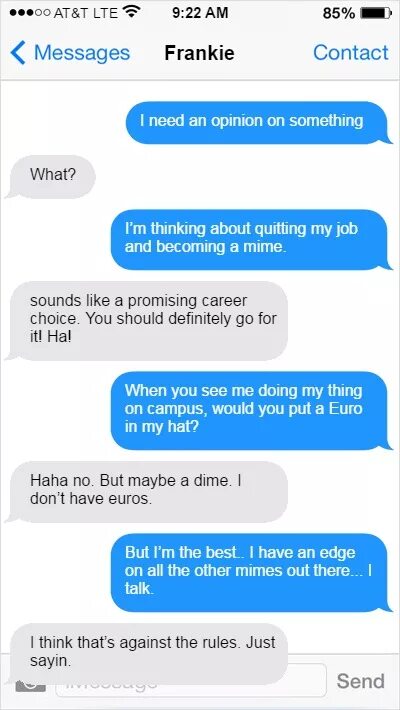Message in conversation not found