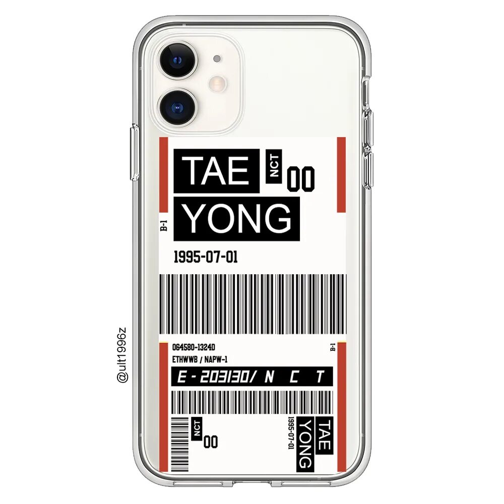 Ticket case. London ticket phone case.
