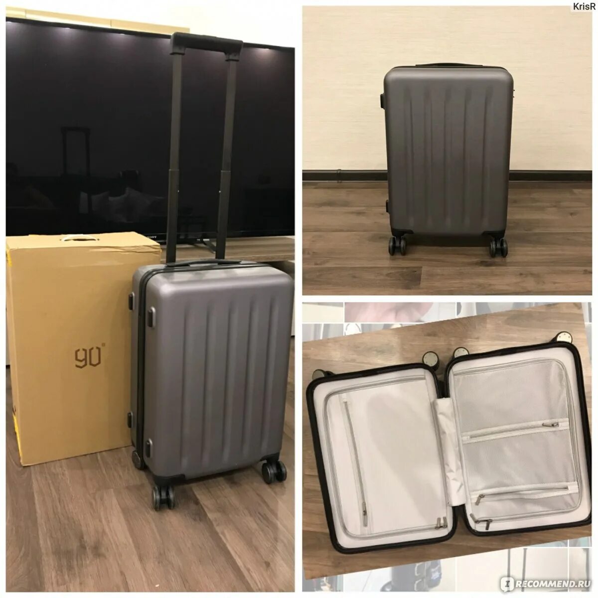 Чемодан из поликарбоната плюсы и минусы. Чемодан xiaomi серый. зарядный кейс xiaomi mi true.
