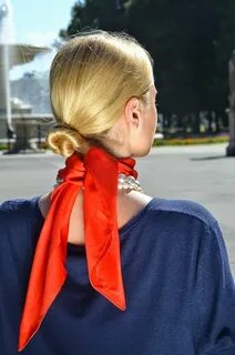Короткая шея шарф