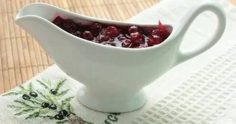 Соус брусничный к мясу на зиму заготовка