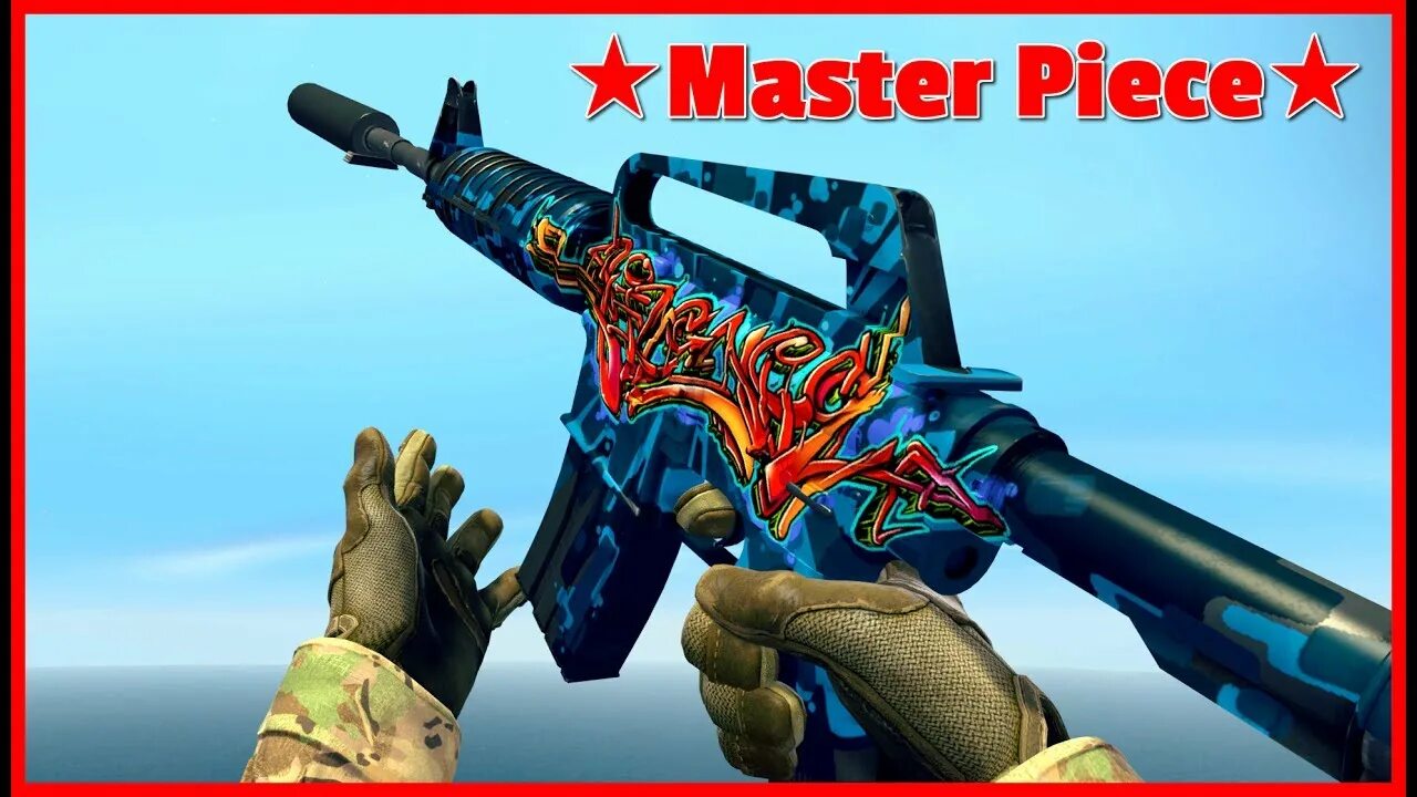It s a masterpiece. Шедевр м4а1 s. m4a1-s  шедевр. m4a1 masterpiece. мка шедевр.