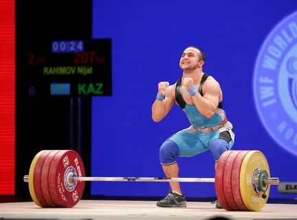 Чемпион по тяжелой атлетике