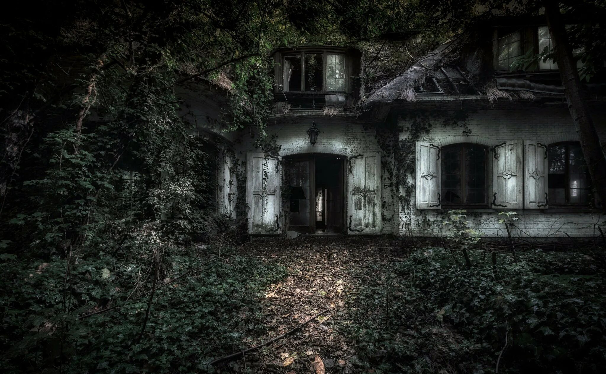 Жуткие улицы. Дадлитаун город призрак. Заброшенное здание в лесу. Заброшенные дома. Мрачное место.