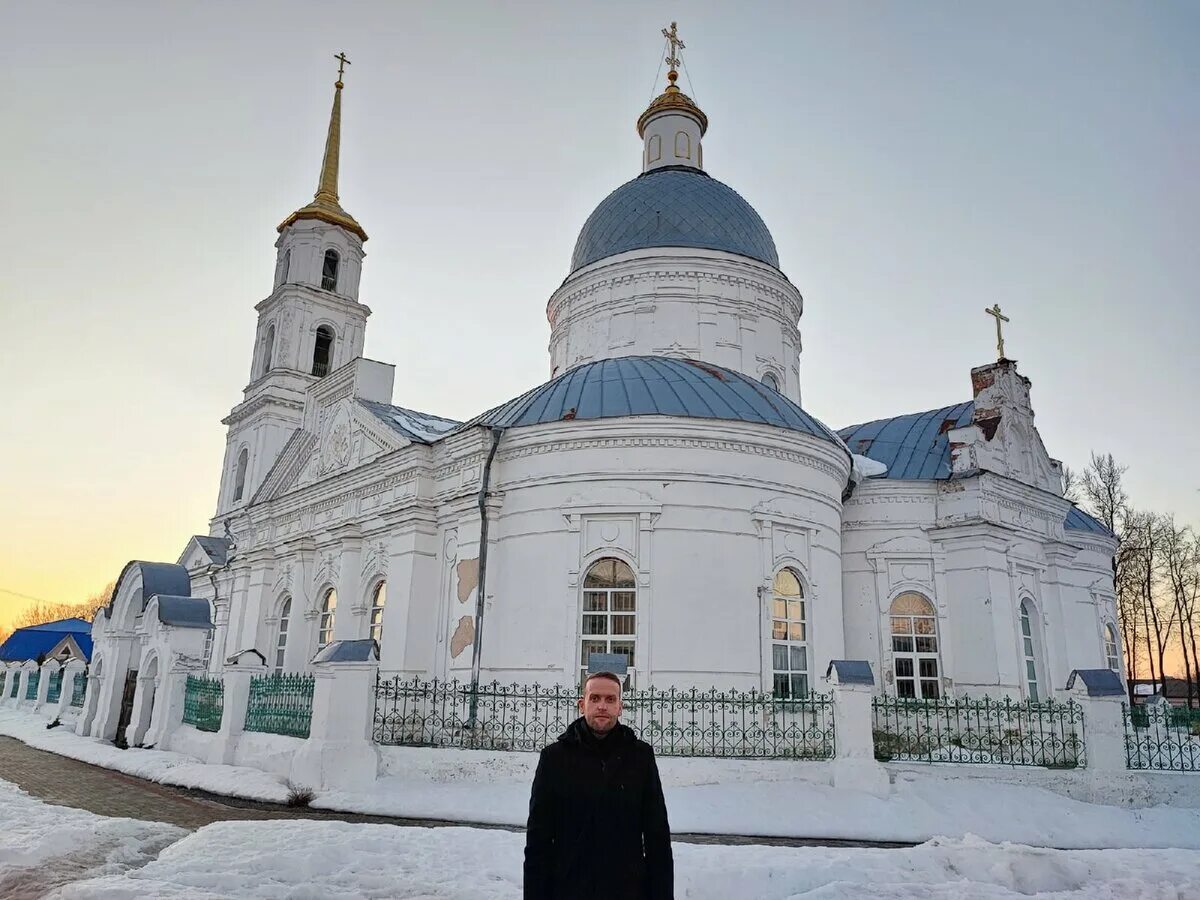 Церковь в Туме Рязанской области. Троицкая Церковь (Тума). Николаевская Тума.