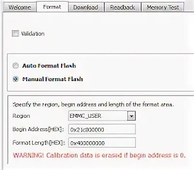 Begin address