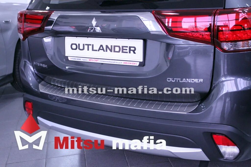 Накладка на задний бампер Mitsubishi Outlander 3. Диффузор заднего бампера Mitsubishi Outlander 3 2014. Накладка на задний бампер Аутлендер 3. Задний бампер Аутлендер 3 2020.