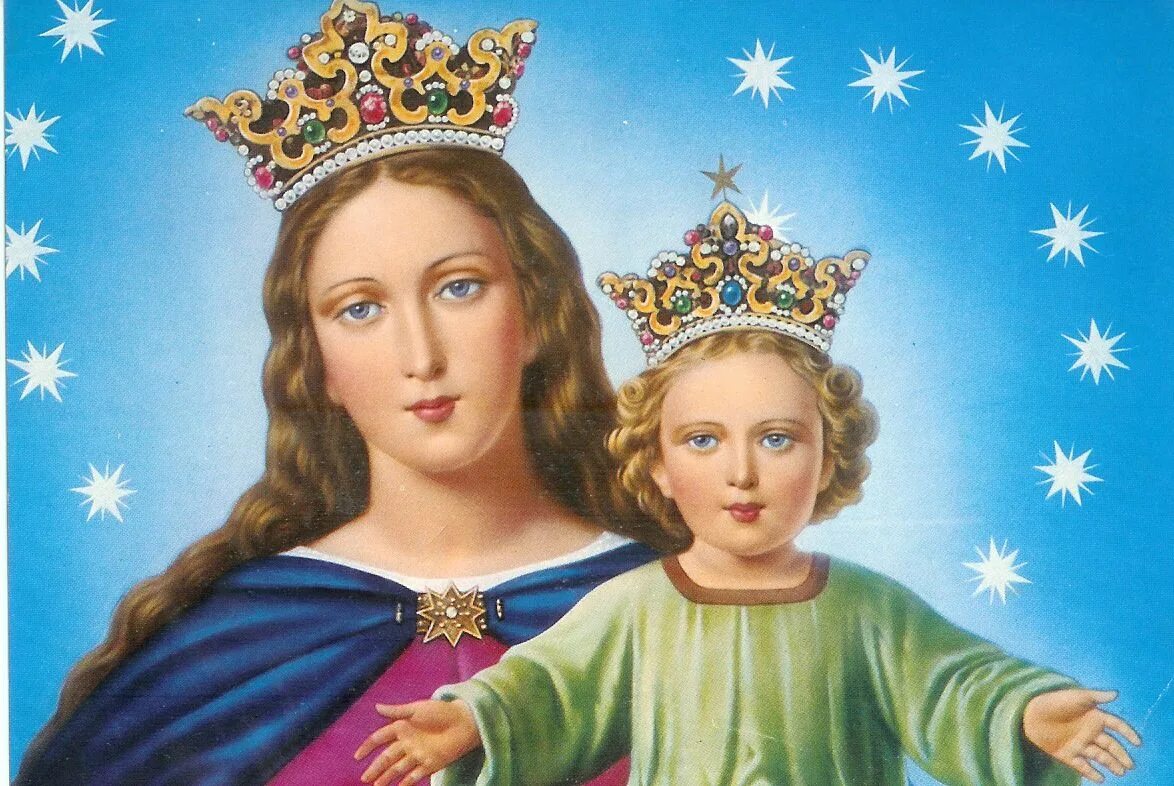 Maria Auxiliadora. Корона принцессы картинка. Икона Непорочное сердце Девы Марии.