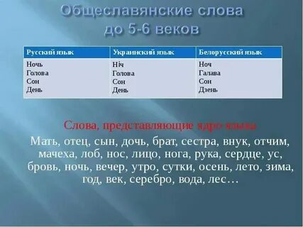 Речь порок общеславянский корень