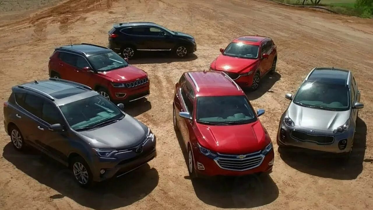 Compact auto SUV. Kia Sportage vs Outlander. Kia Equinox. Супер кроссоверы