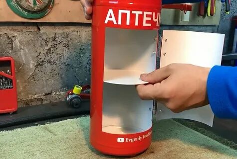 Что сделать из старого огнетушителя