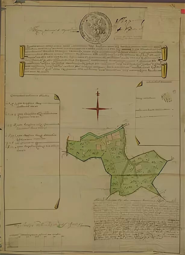Ргада. Межевание при екатерине 2. План генерального межевания пгм 1780-1830. Усадьба на плане генерального межевания. Карта генерального межевания 1790 года.