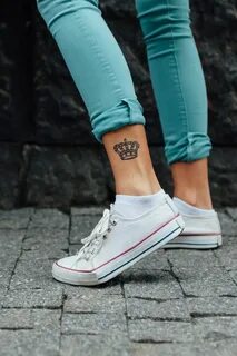 Тату щиколотка девушка фото