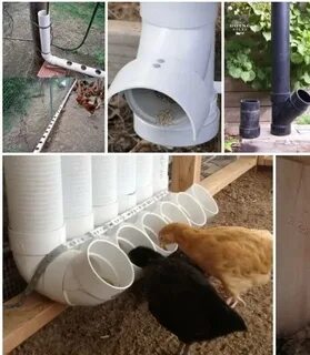 Кормушка из трубы