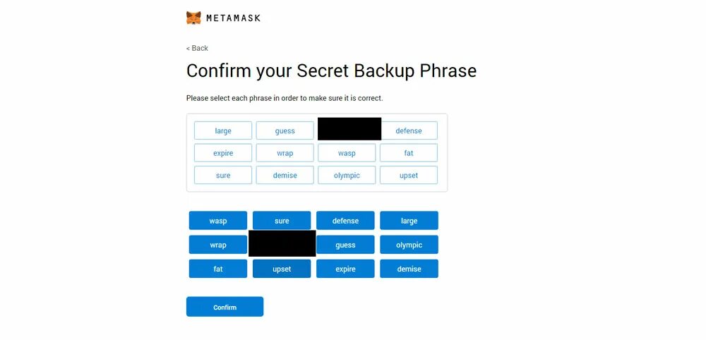 Сид фраза метамаск. Секретная фраза METAMASK. Метамаск восстановление кошелька. METAMASK Secret Backup phrase. Метамаск Seed.