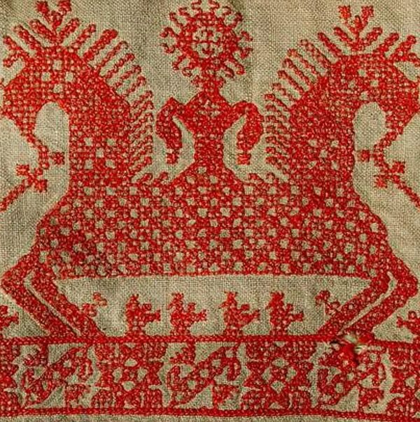 Орнаменты в народной вышивке можно считать примером Презентация "Русская вышивка. История вышивки, ее мотивы.Цвет и его значение".