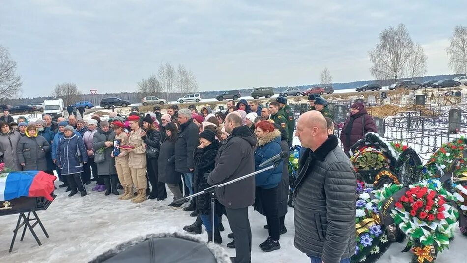 Похороны в Тросне Брянск.