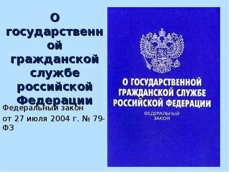 № 79-ФЗ «О государственной гражданской службе Российской Федерации». Федеральный закон. ФЗ-79 от 27.07.2004 о государственной гражданской службе РФ. Федеральный закон 79. Федеральная конституционная служба