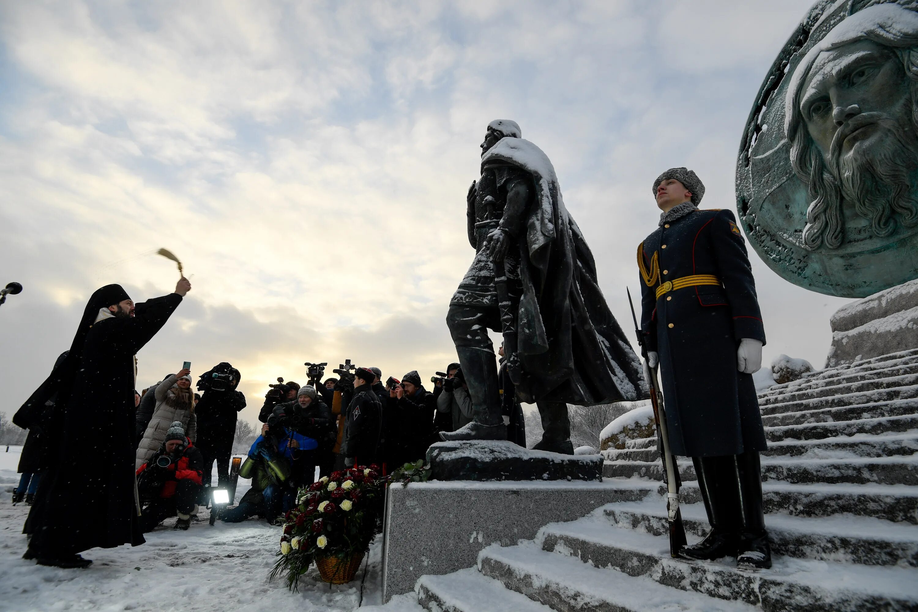 Памятники никольское. Мемориал Александру Невскому Никольское. Мемориал Александру Невскому в Тосненском районе.