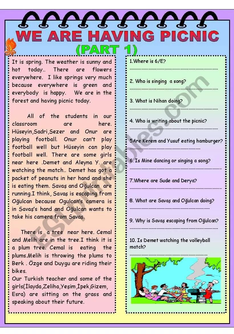 You are having a picnic. Picnic worksheets. let&#039;s go on a picnic worksheets. picnic in the countryside ответы английский язык. cookie and friends let&#039;s have a picnic песня.