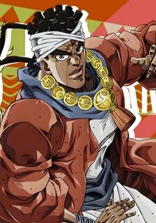 Jojo Bizarre, Black Anime Characters, Fictional Characters, Jojo Stardust C...