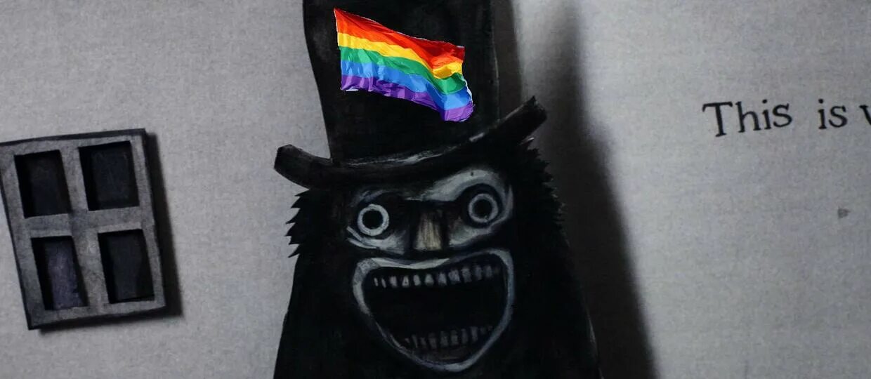 Как выглядит бабадук в реальной Бабадук (The Babadook) (2014, фильм) "Фильм, где страшный монстр единственны