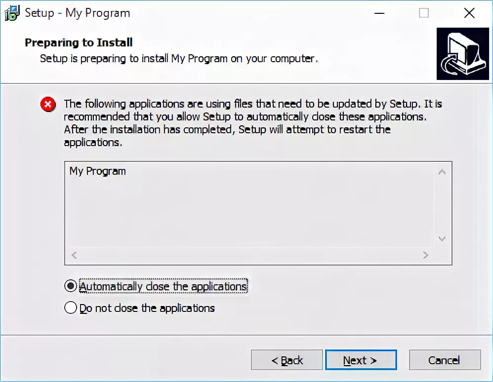 Файл setup не запускается. Файл setup не запускается