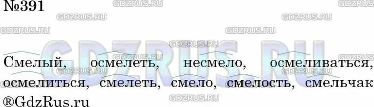 Русский язык 5 класс ладыженская упр 391