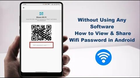 Qr код от wifi как узнать