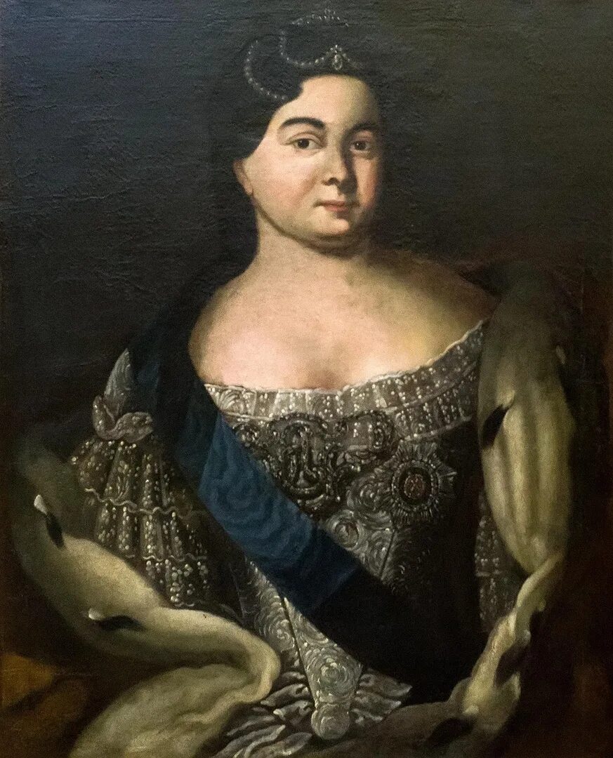 Кем петру являлась женщина изображенная на портрете