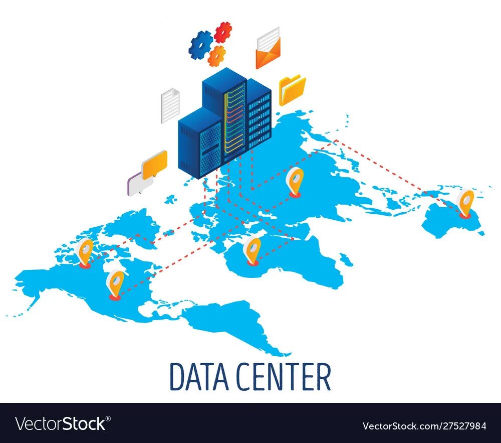 World hosting. Передача данных вектор. WORLDHOST.