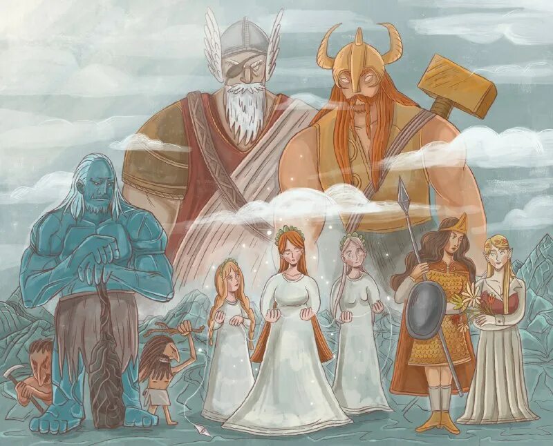 ундина скандинавская мифология. ундина маэли. стрибог бог ветров. в германской мифологии дух воздуха. эльфы германо-скандинавской мифологии.