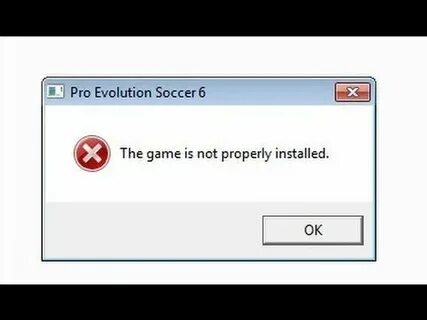 Game is not installed