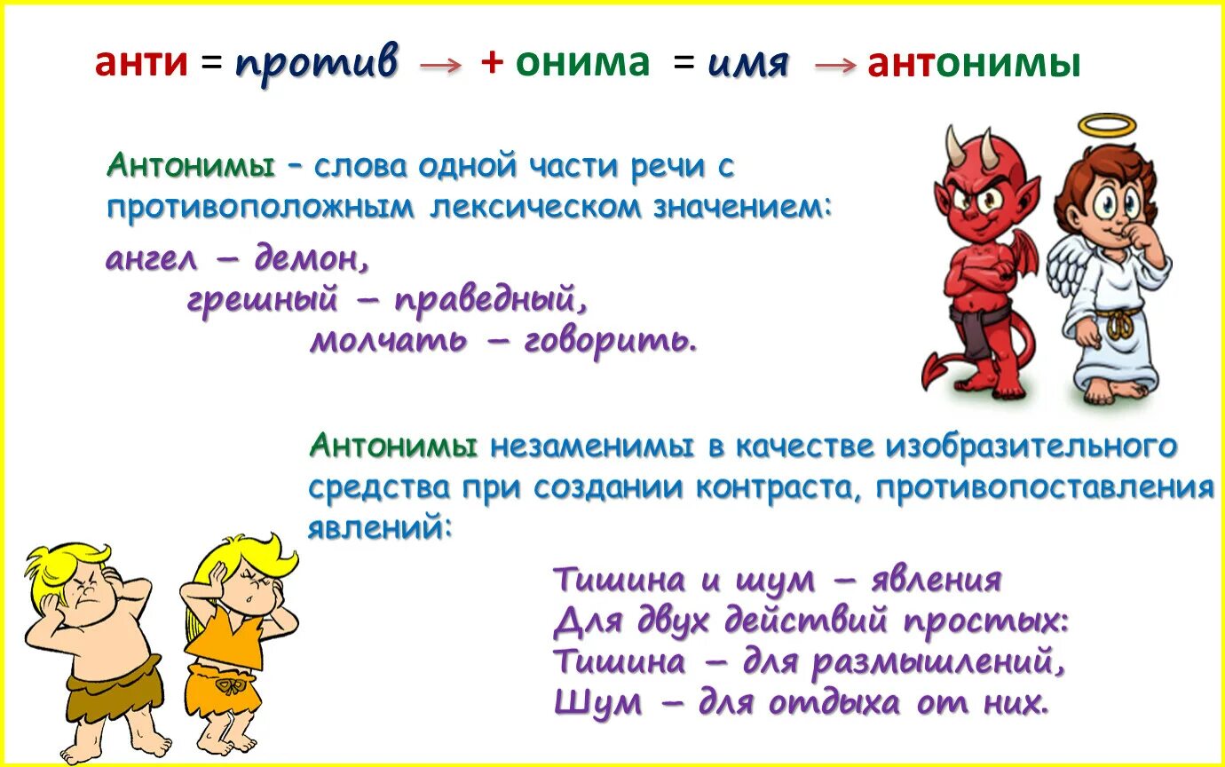 Слова антонимы. Что такое антонимы в русском языке. Антонимы примеры. Агнонимы. Антоним слова сделал