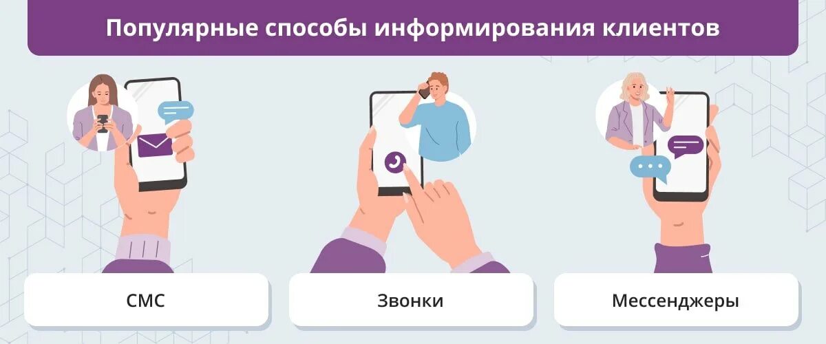 Информирование приобретателей. Информирование клиентов. оповещение клиентов.