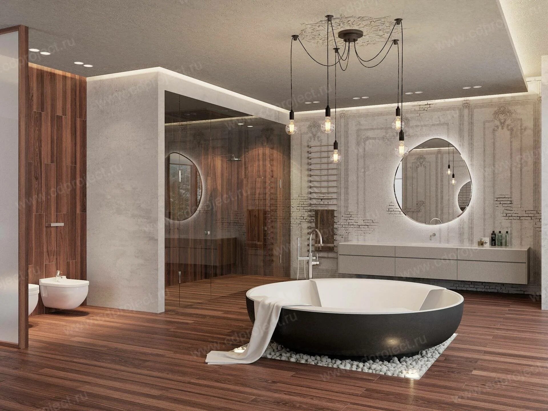 Ванная комната шире ванны. Огромные Ванные комнаты. Ванная интерьер. Дизайнерские Ванные комнаты. Дизайнерская ванная комната.