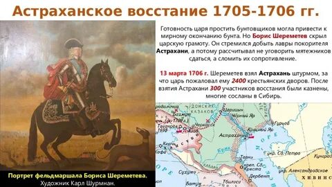 Астраханское восстание поражения