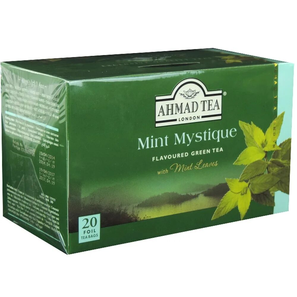 Купить хороший зеленый чай. Ahmad Tea Mint Green Tea 100 гр. Чай Ахмад Грин. Зелёный чай Ahmad Tea Mint Green, 100 гр. Ahmad Green Mint большая упаковка.