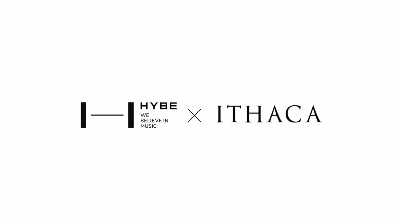 Хайб интертеймент. Логотип hybe. Ithaca holdings. Hybe Corporation логотип. Hybe Labels.