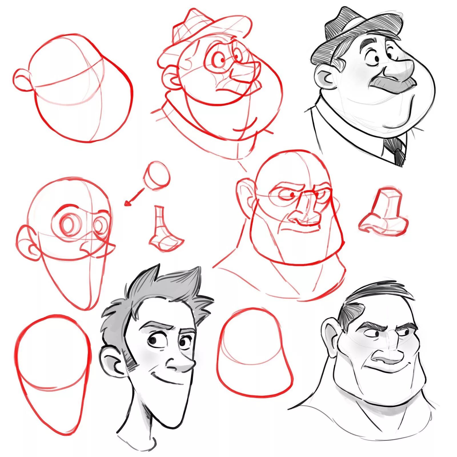 Draw character