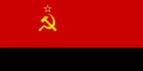 Флаг украинской сср
