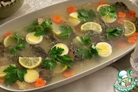 Вкусное рыбное заливное рецепт