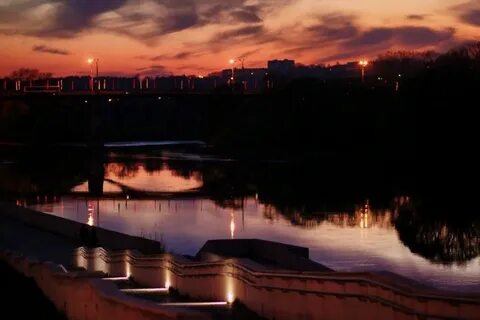 Вечерний смоленск