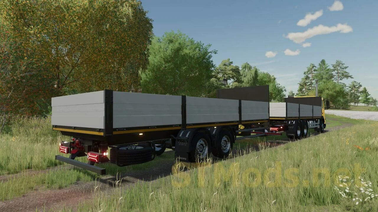 Farming simulator 22 прицеп. Long trailer. Етс 2 моды прицепы. 9730 трейлер. Ats trailer long.