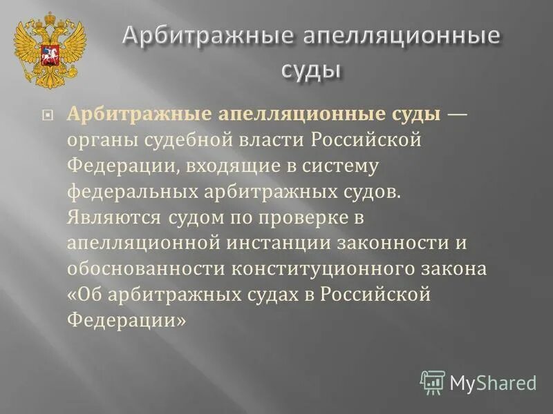 Какому суду относится арбитражный суд