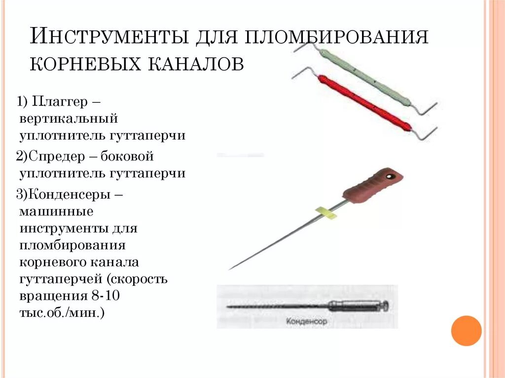 Постоянное пломбирование корневого канала